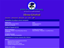 Tablet Screenshot of la-rose-bleue.org
